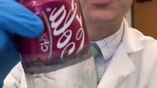 DID YOU KNOW ALUMINIUM CANS HAVE A PLASTIC LINER?! WATCH THIS!