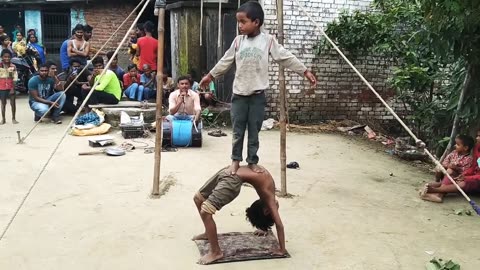 Children playing the game in india