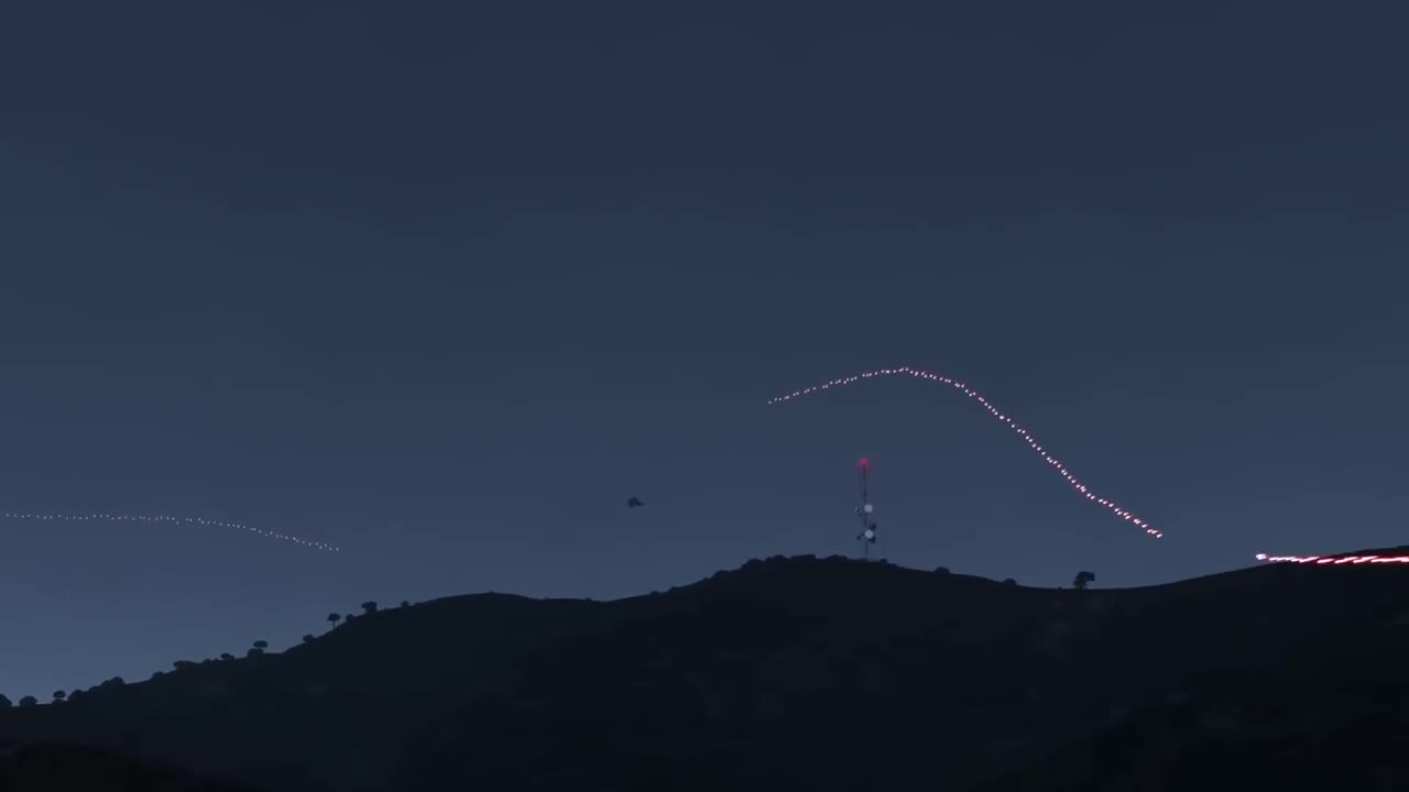 Air Defense System Shooting Down Incoming Jets - C-RAM CIWS in Action - F-35 A-10 - Simulation