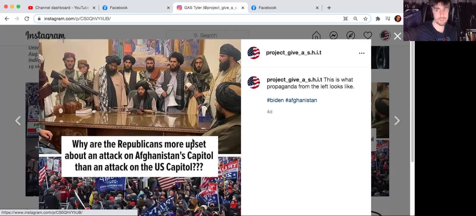 Afghanistan Double Speak BS Response