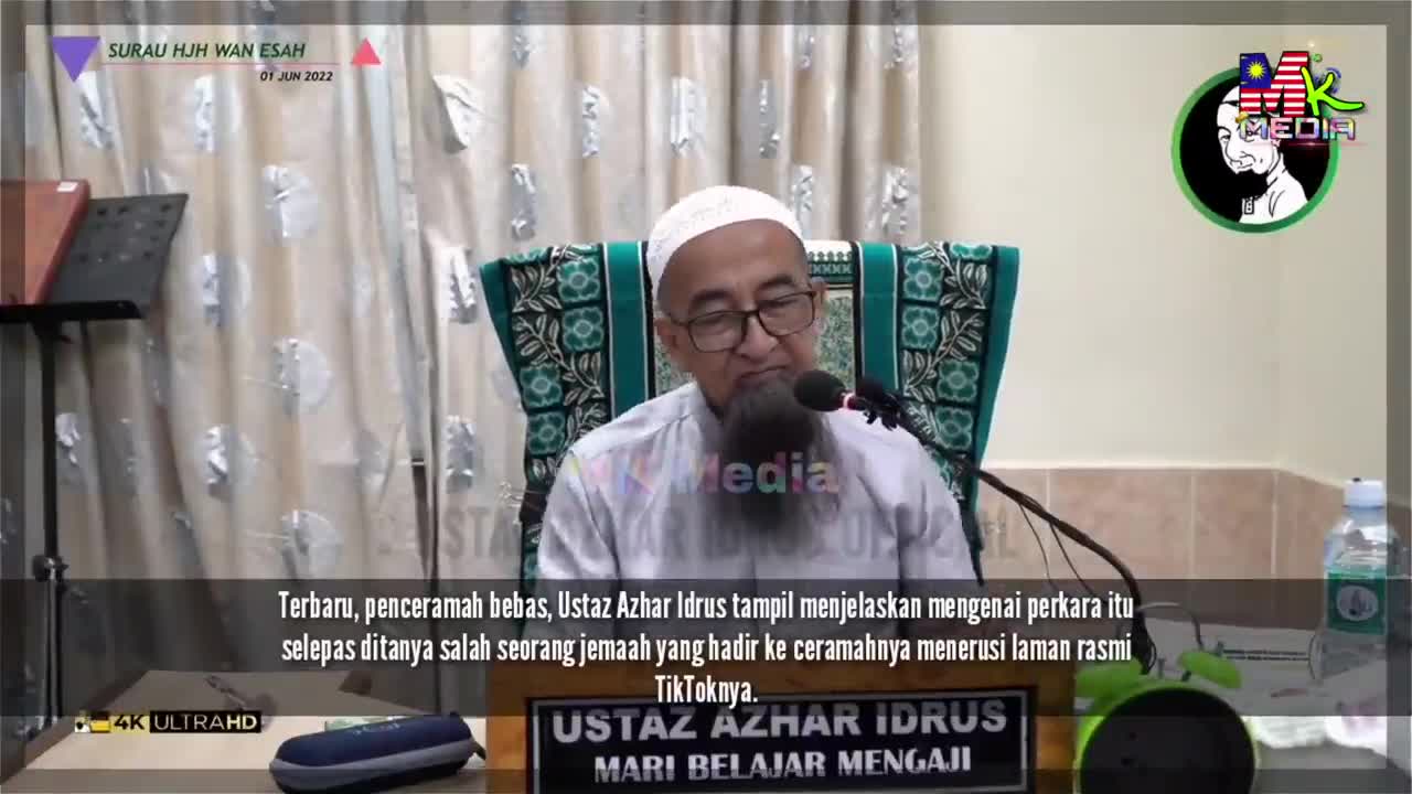 "Bakpo Mu Gi Kata D4YUS Pulok?"Ustaz Azhar Jawab 1SU Suami D4YUS Benarkan Doktor Lelaki Utk BERS4LIN