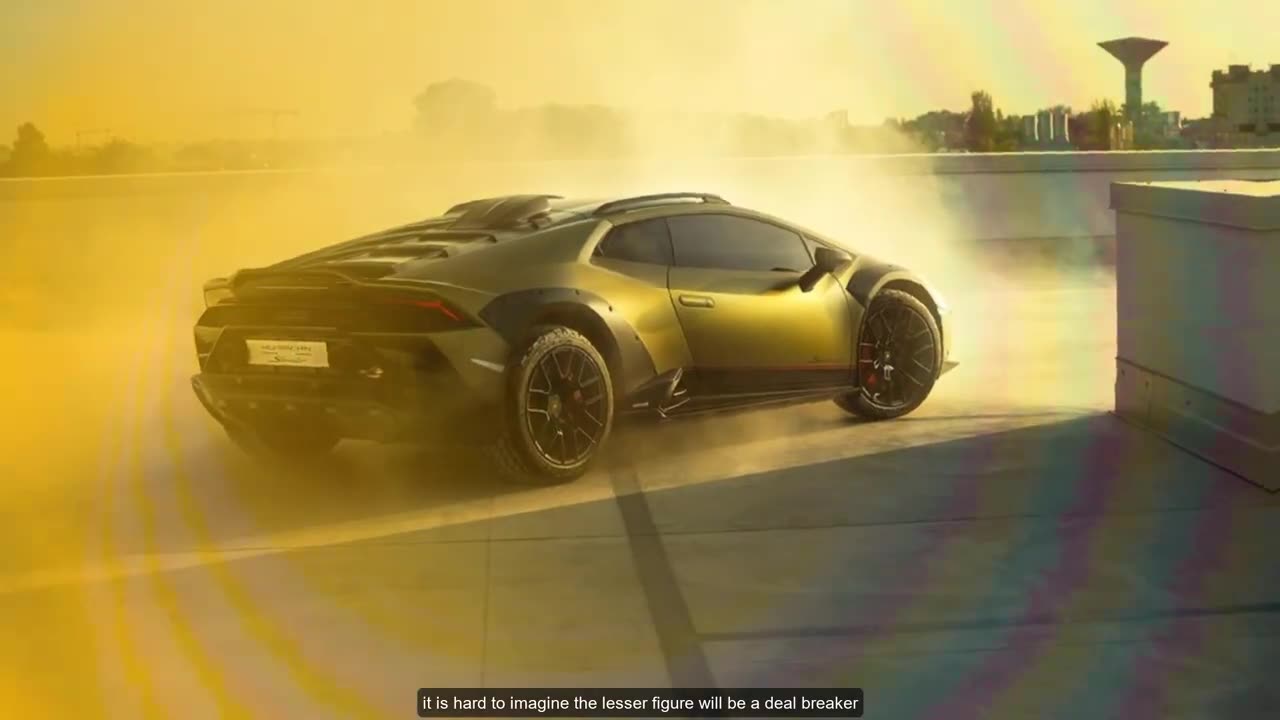 There's a fancy car called Lamborghini Huracán Sterrato