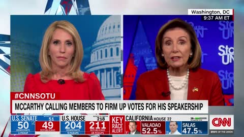 Bash asks Pelosi if McCarthy has what it takes to be House Speaker