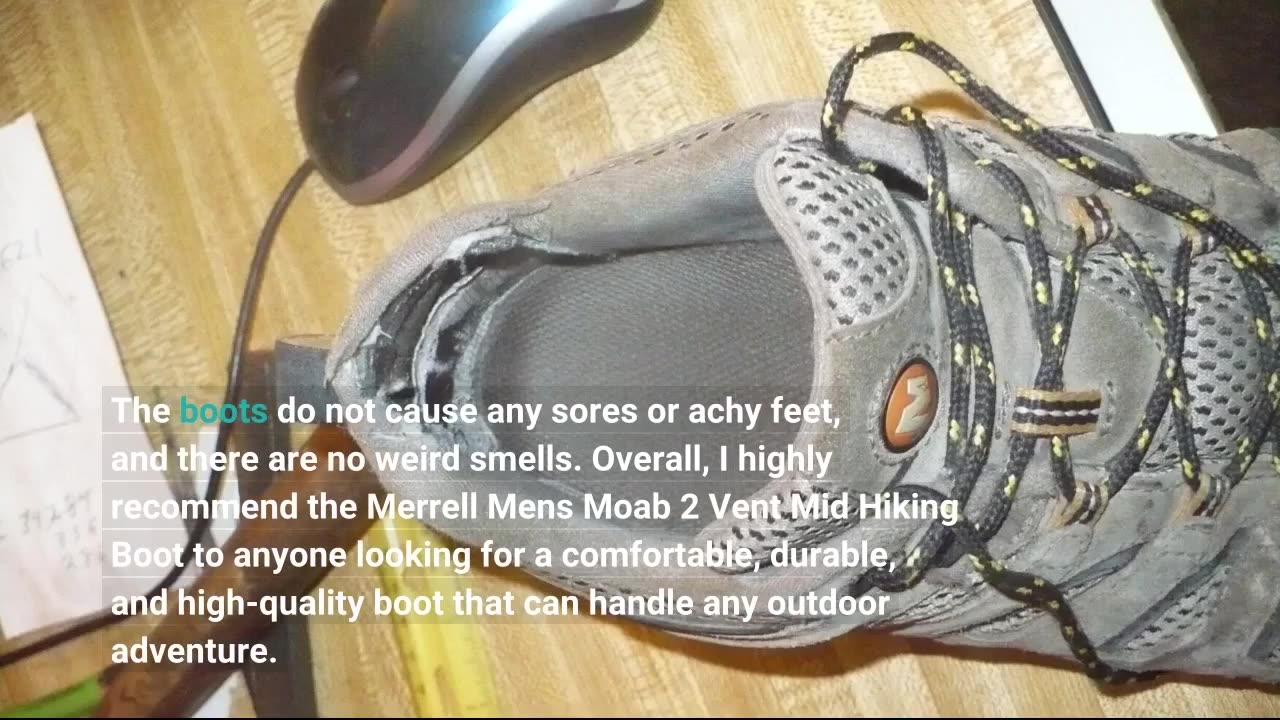 Customer Comments: Merrell Men's Moab 2 Vent Mid Hiking Boot