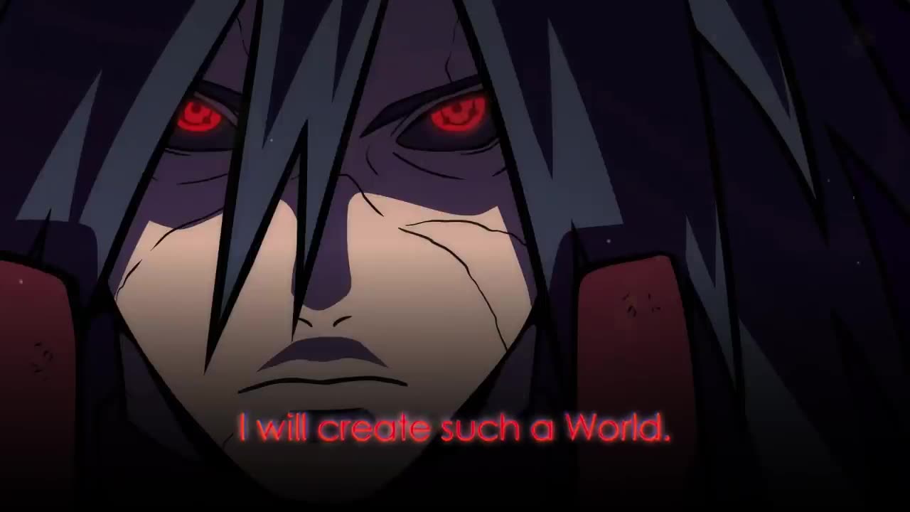 I Am The Ghost Of Uchiha ~Madara Quote