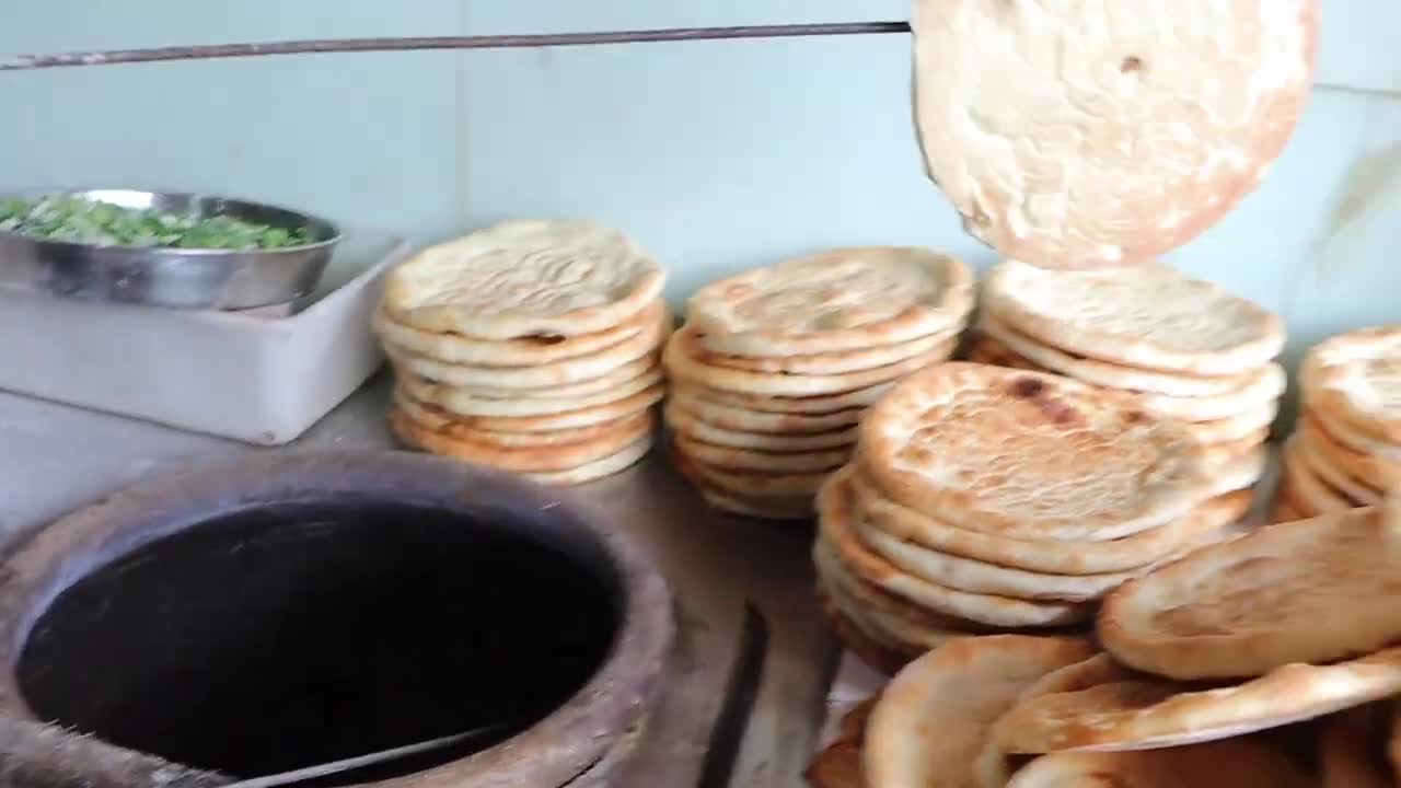 Oven-baked bread - china street food#49