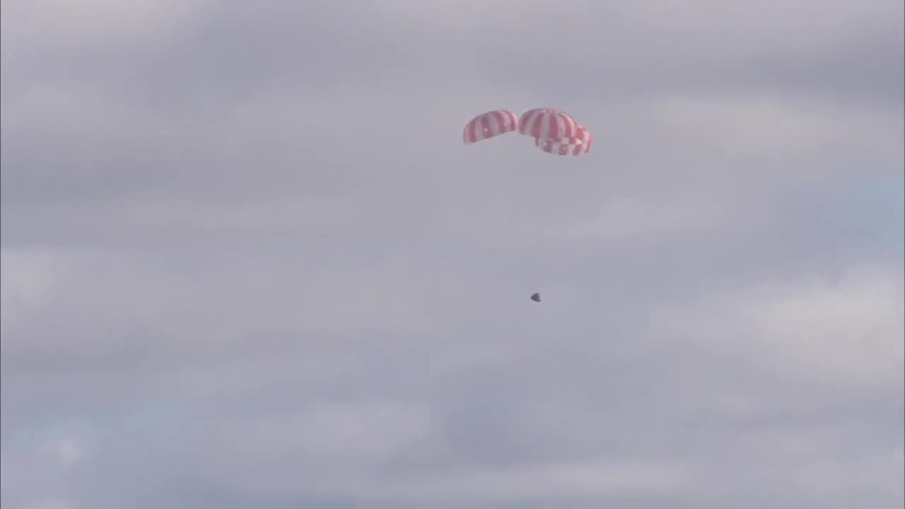 Orion From the Recovery Ship