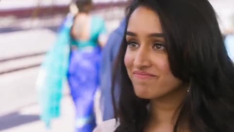 Shraddha Kapoor and Tiger Movie Scene