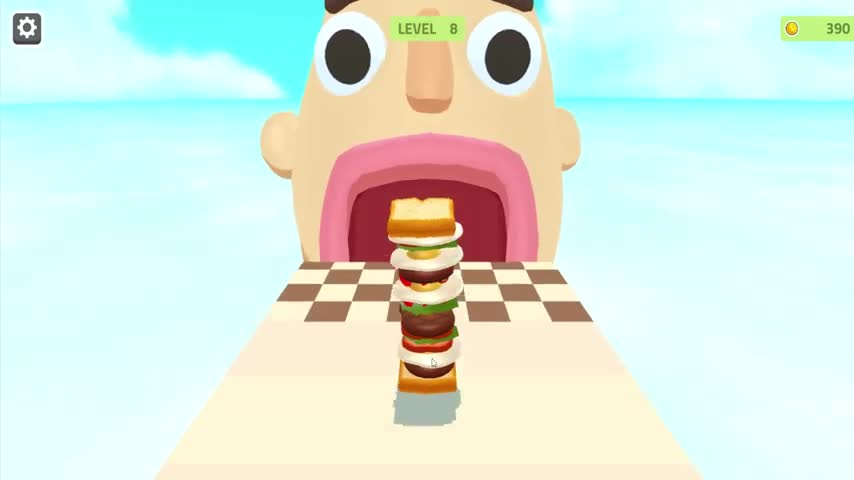 Sandwich runner game walkthrough ios android apk gameplay all levels #4
