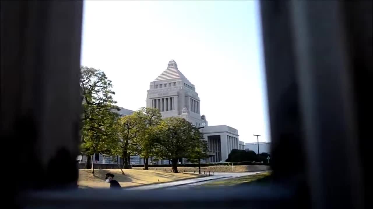 National Diet building in the Nagatacho neighborhood of Chiyoda ward of Tokyo