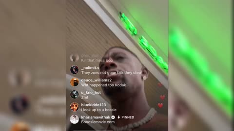 BOOSIE SNAPS ON KODAK BLACK FOR DOING A MILLION DOLLAR SONG WITH 6IX9INE