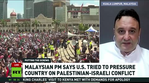 Malaysian PM says US tried to pressure country on Palestinian - Israeli conflict - RT