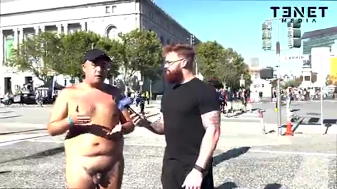 Reporter from TaylerUSA conducted interviews at San Francisco Pride with countless nude individuals.