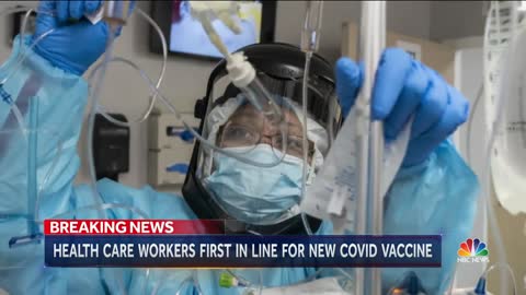 U.S. Health Care Workers Prepare To Receive Covid-19 Vaccine NBC Nightly News