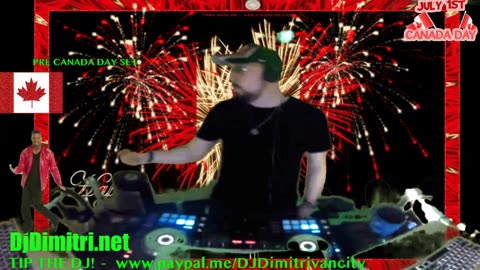 Dj Dimitri Canada Day June 30th 2020