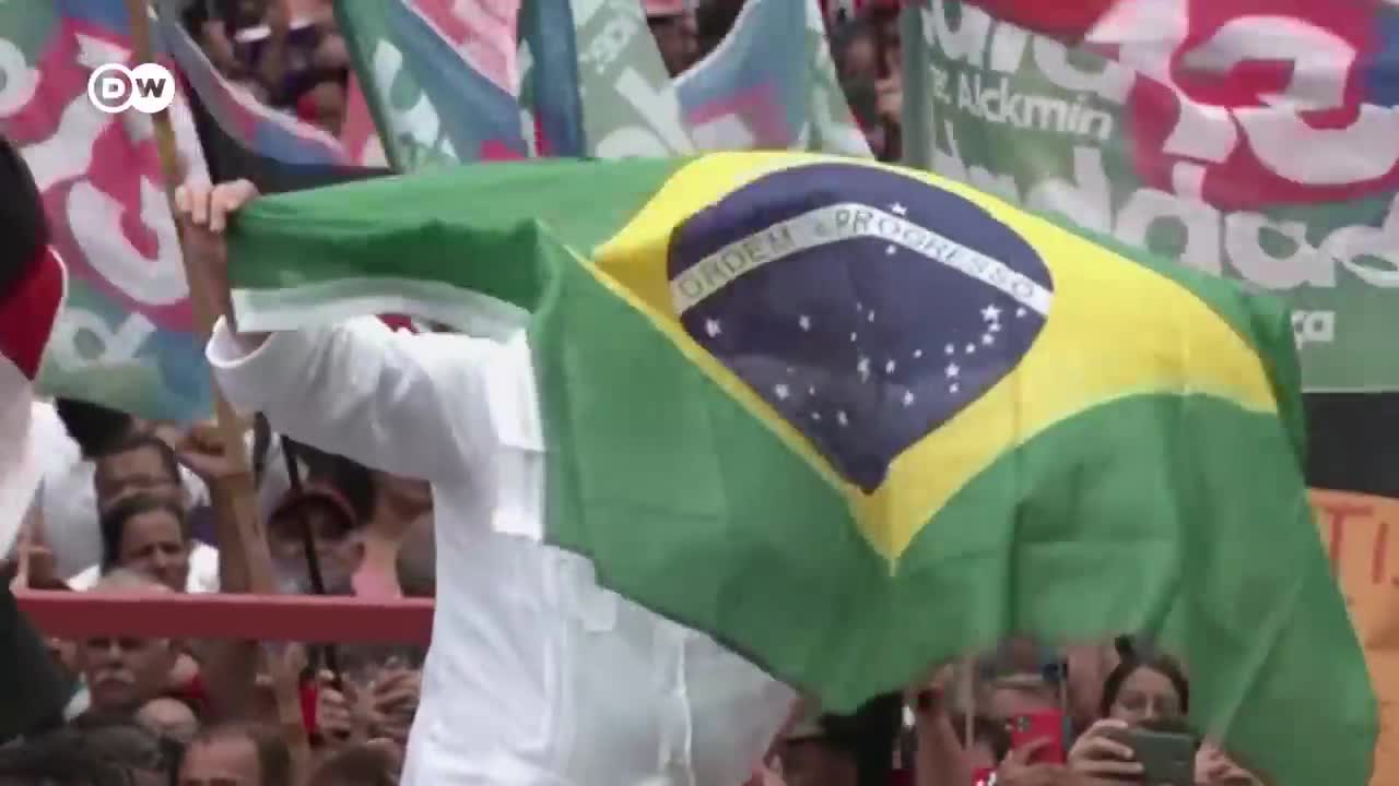Final campaigning in Brazil's bitter presidential race | DW News
