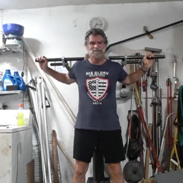Squatting body weight at 61