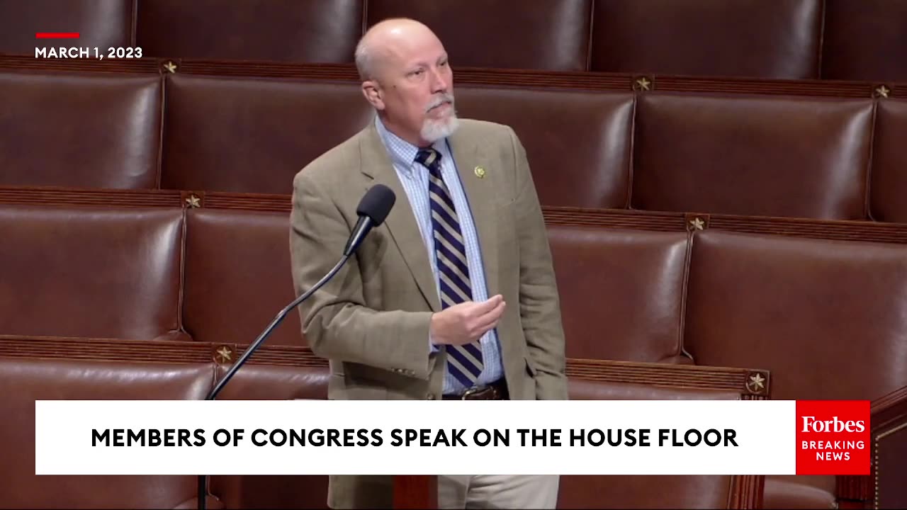 'We're Allowing The Executive Branch To Run Amok!'- Chip Roy Rips Congress On House Floor