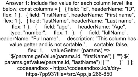how to make material data grid width to fill the parent component in react js