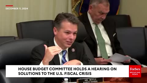 Boyle Presses Experts On Federal Budget: ‘Does Social Security Add One Dime To Our National Debt?’