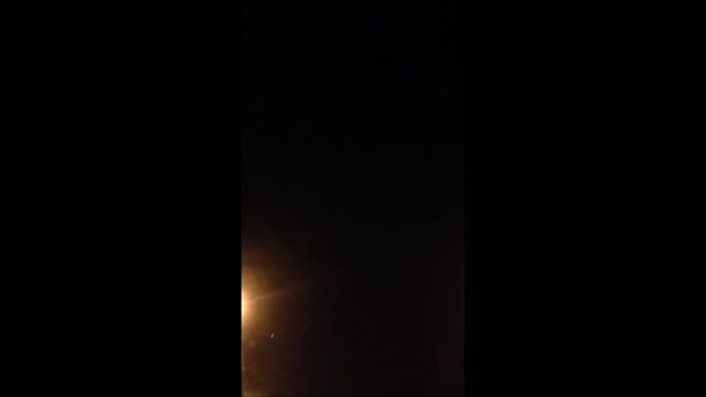 UFO spotted while driving in Cyprus