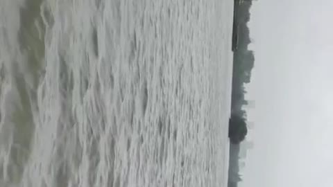 Take a closer look at the river water on the boat