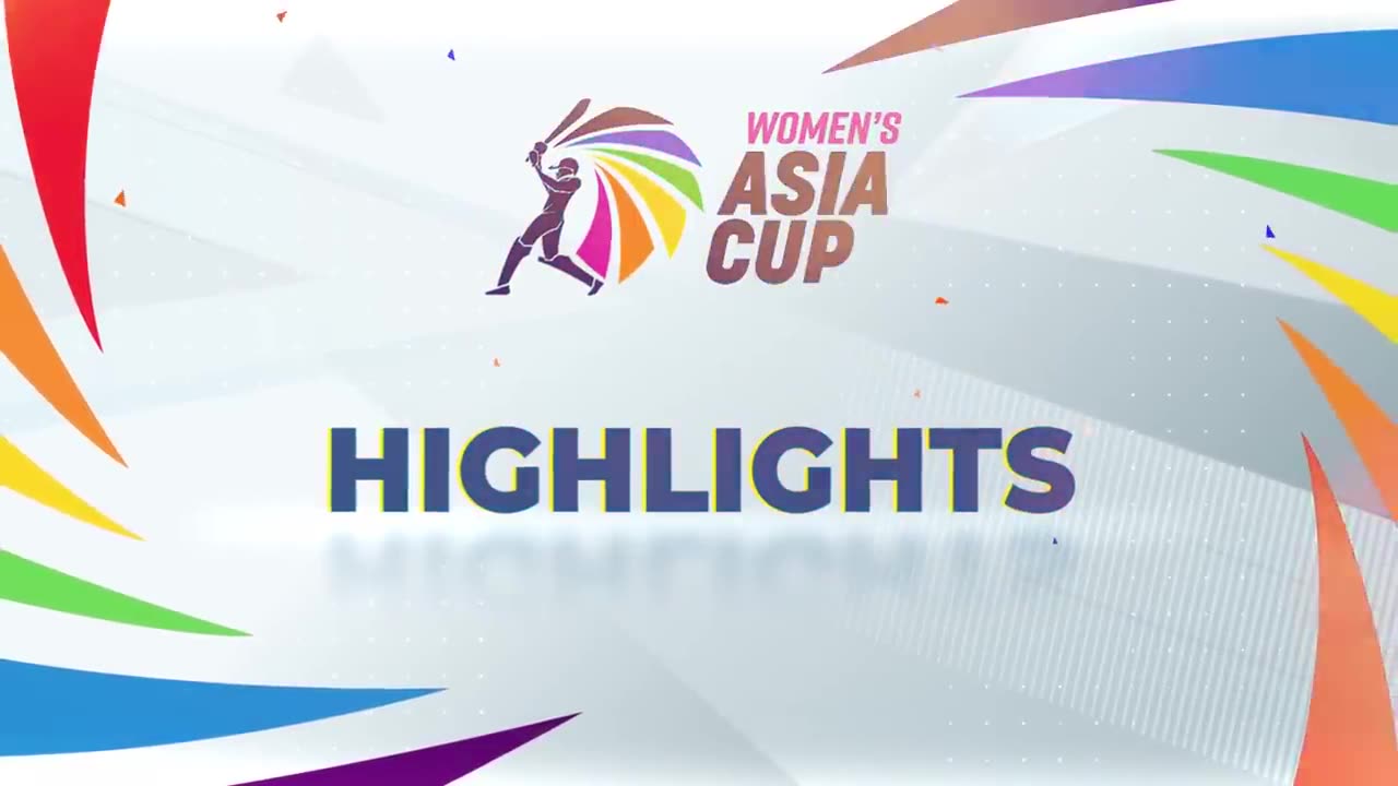 ACC _ Women's Asia Cup 2022 _ Semi-Final 1 _ India vs Thailand