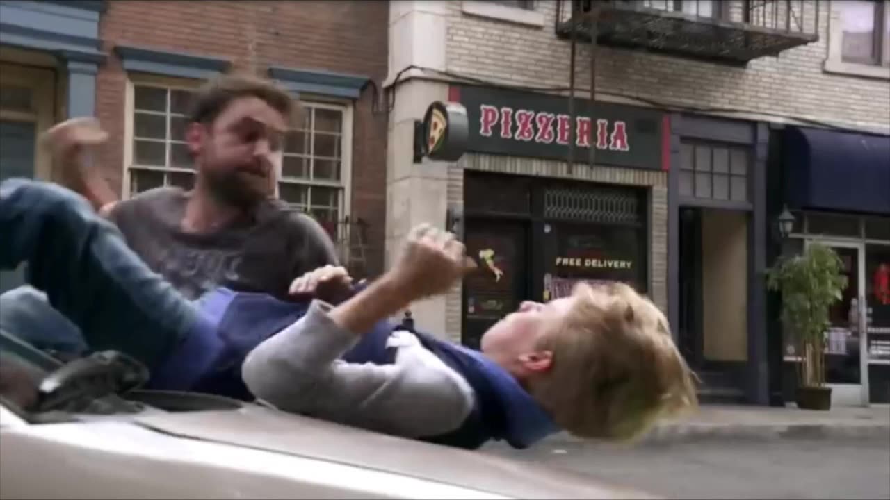 Mac and Charlie beat up kids