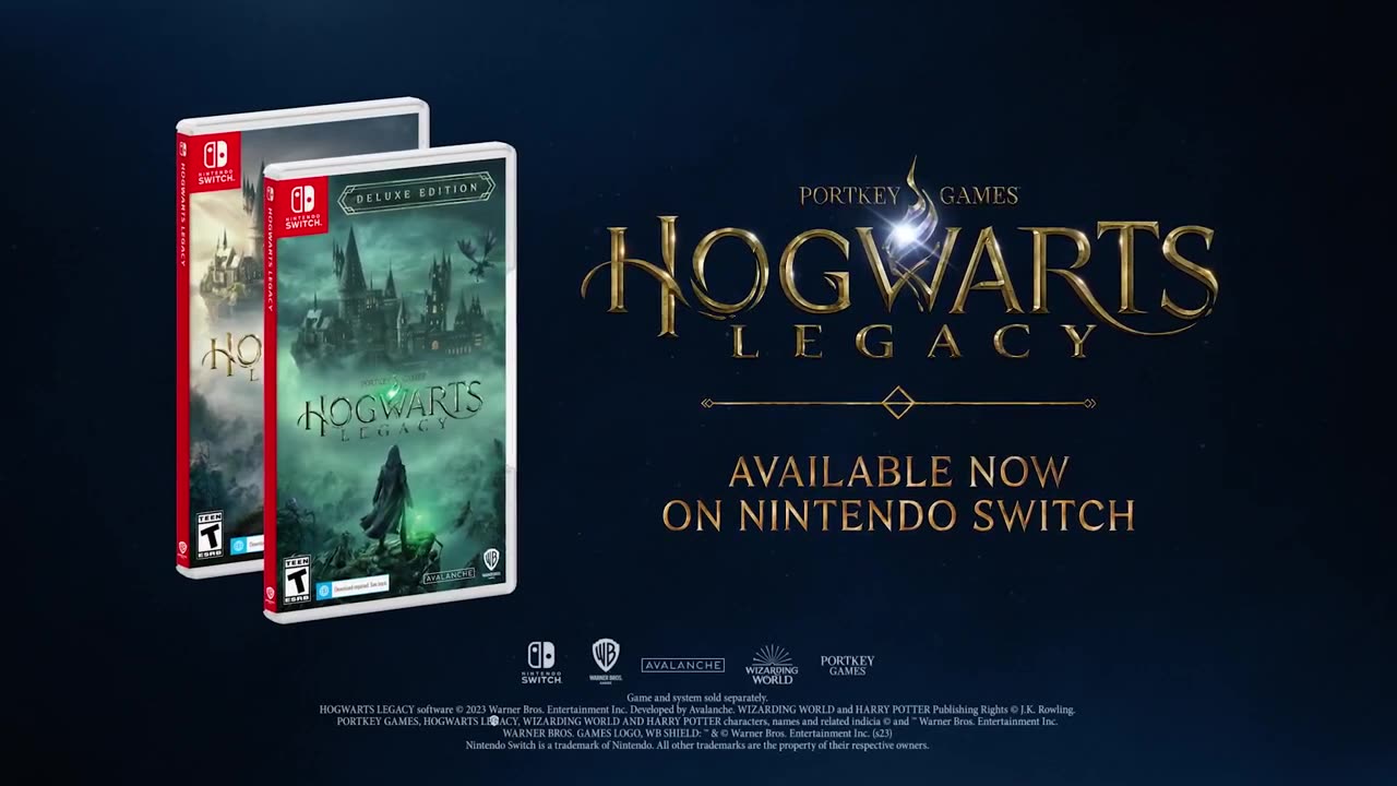 Hogwarts Legacy - Official Nintendo Switch Launch Trailer