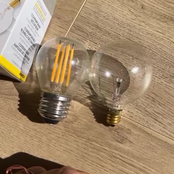 Incandescents vs leds