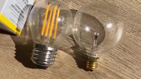 Incandescents vs leds