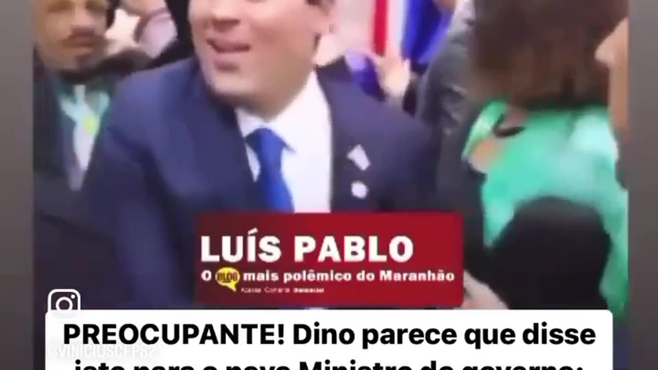 PREOCUPANTE! Dino parece que disse isto para o novo Ministro do governo