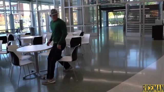 Best chair pulling prank in West Hollywood