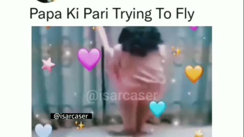 Papa Ki Pari Trying to Fly