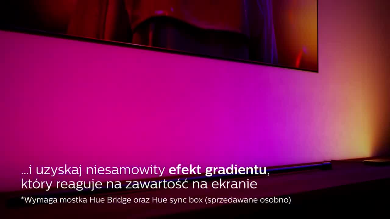 Philips Hue Tuba LED Play - Zgraj ?wiat?o z filmem, gr? i muzyk?