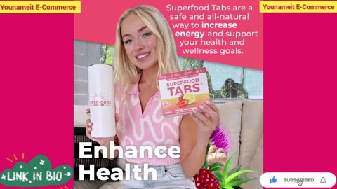 Superfood Tabs Detox Cleanse Drink - Fizzy Nutrition Supplement for Women and Men