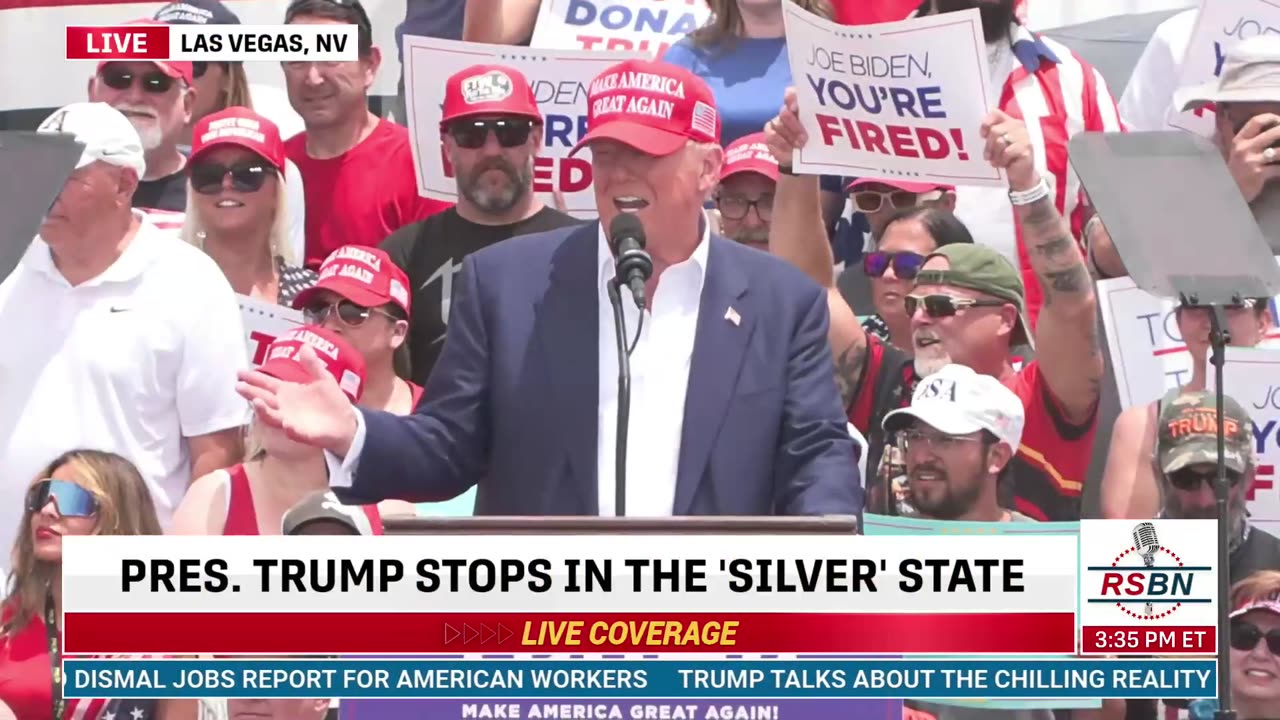 RSBN Trump Rally in Las Vegas, NV