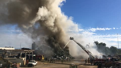 SA Recycling Fire October 13, 2022