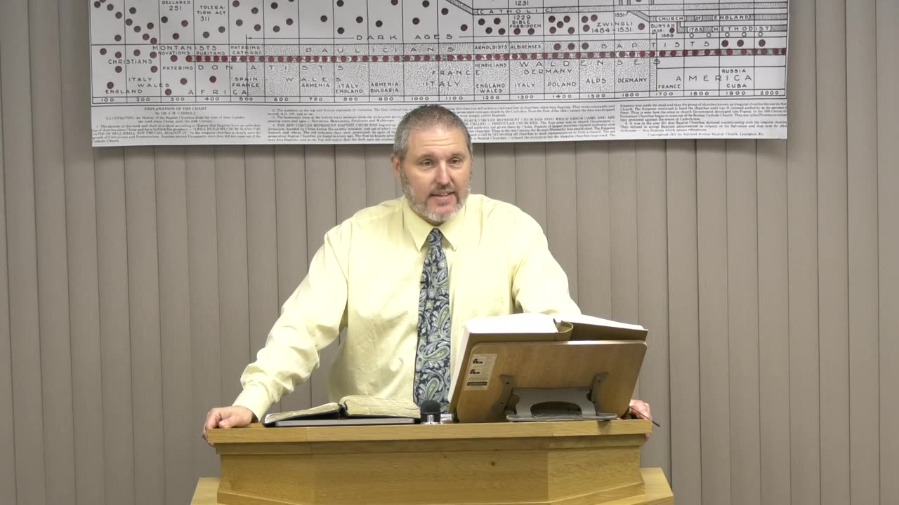 Sunday Evening Preaching Service