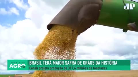 Conab Safra Record, 317,4 milhões de toneladas em 2023