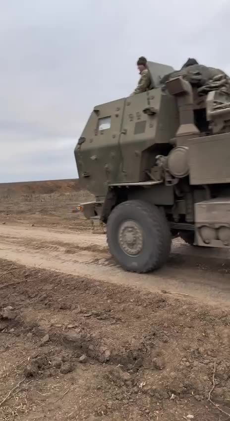 HIMARs Drive Around in the Open