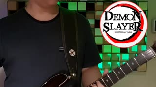 Demon Slayer - Kamado Tanjiro no Uta! Guitar version!! #shorts