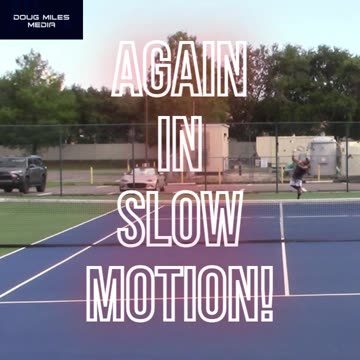 BACKHAND SOFT LOB WINNER!