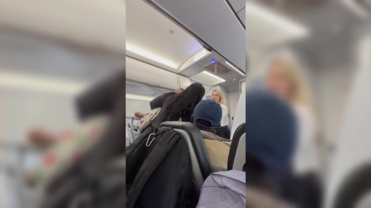 Woman Does The UNTHINKABLE On Airplane