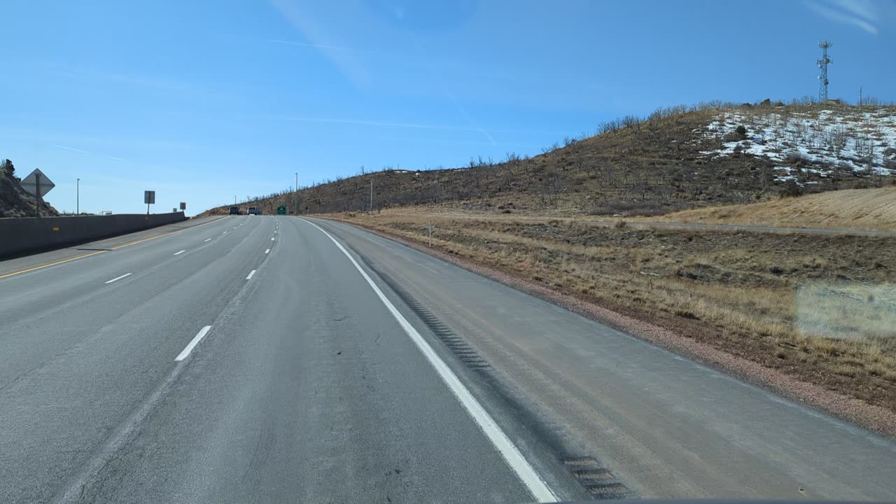 Trucking Dog Valley summit, UT.