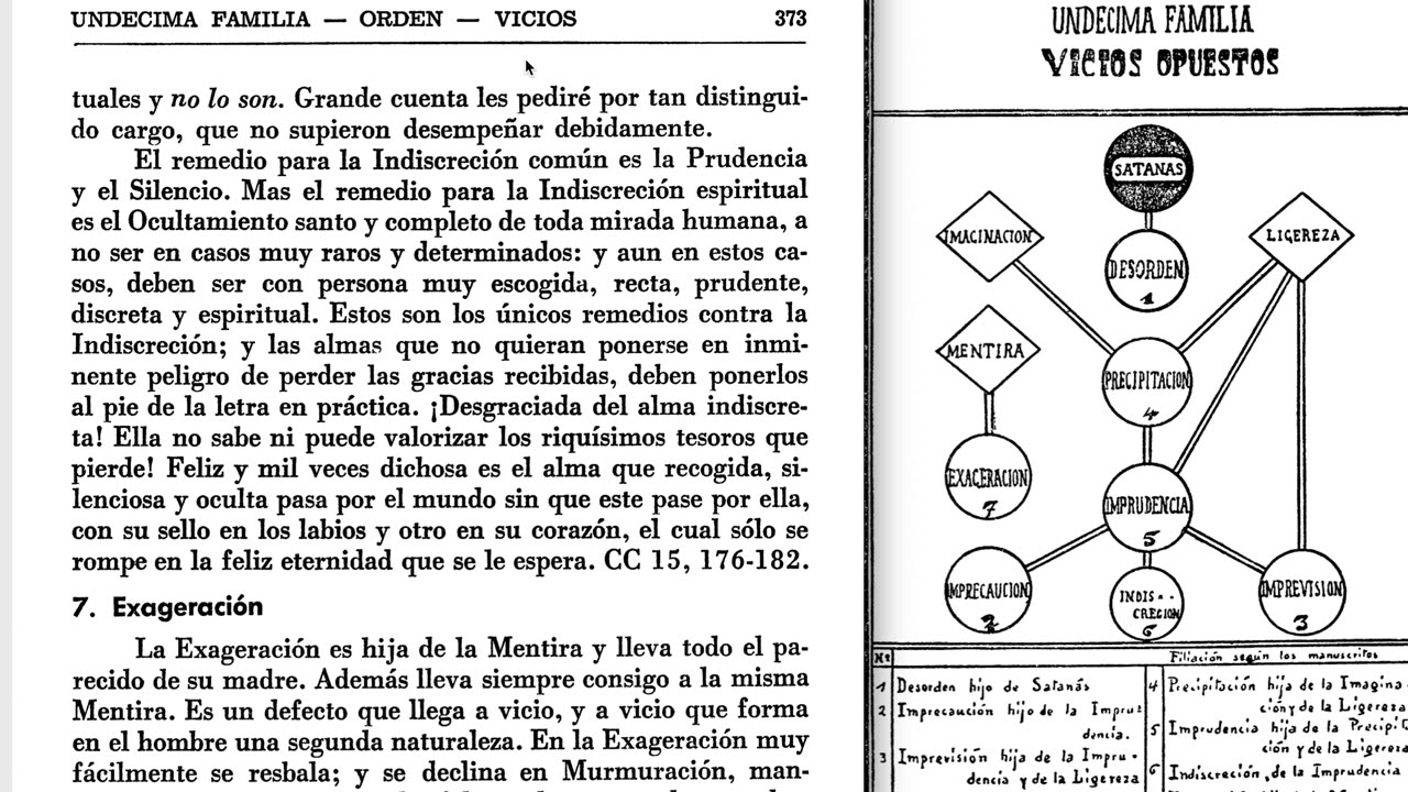 11 ª FAMILIA VICIOS OPUESTOS A LAS VIRTUDES DE ORDEN