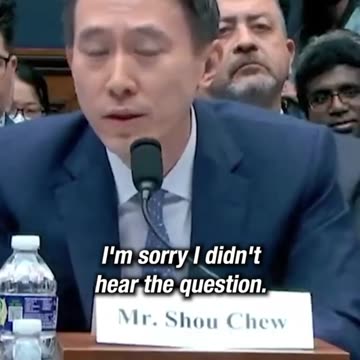 TikTok CEO Shou Chew Speaks to Censorship | #shorts