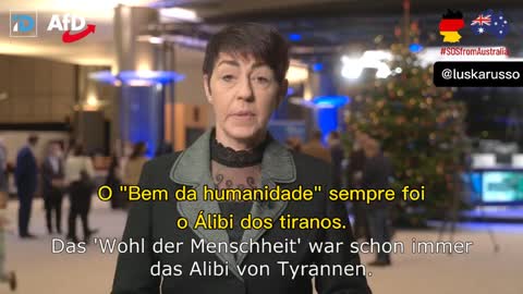Christine Anderson - Membro do Parlamento Europeu - SOS Austrália
