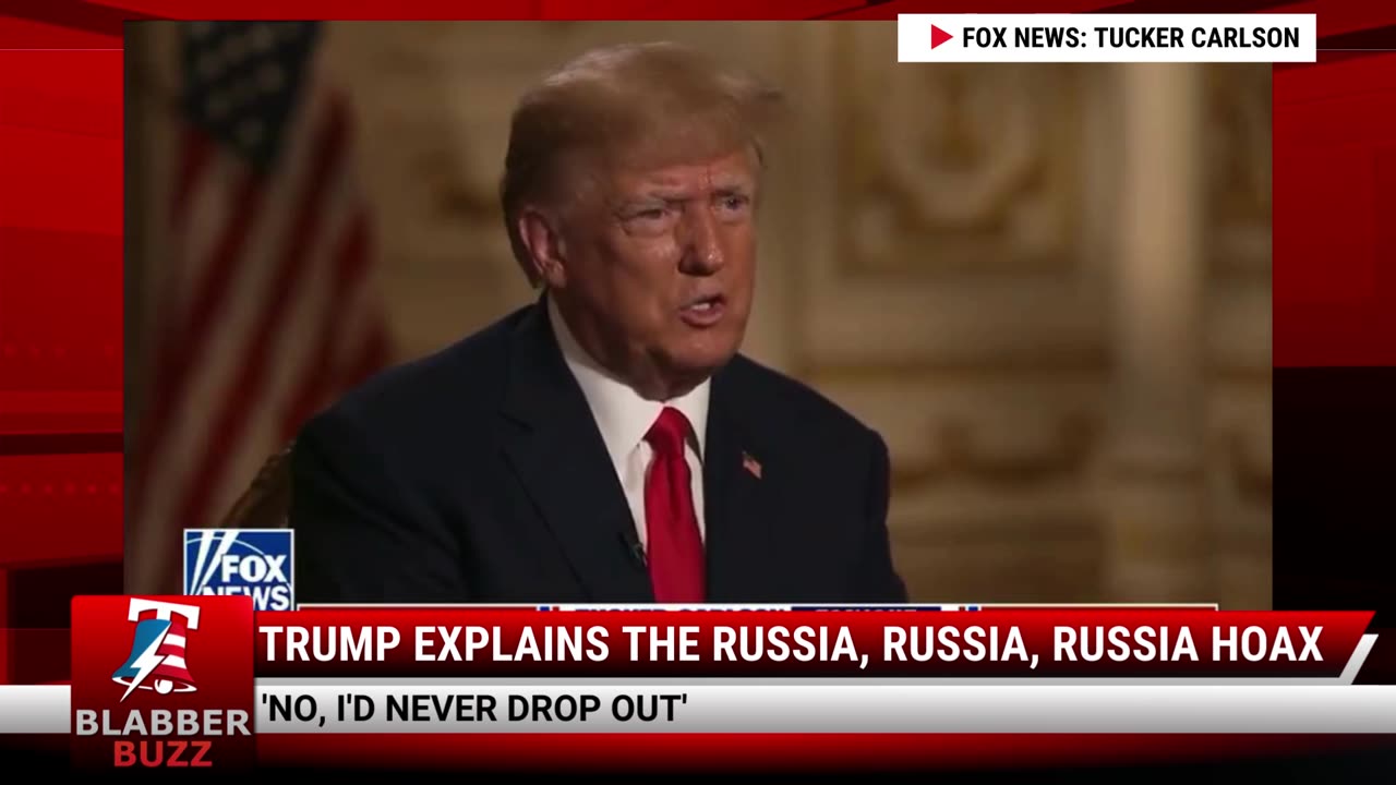 Trump Explains The RUSSIA, RUSSIA, RUSSIA Hoax