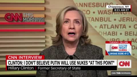 Hear what Hillary Clinton thinks the world should do about Putin